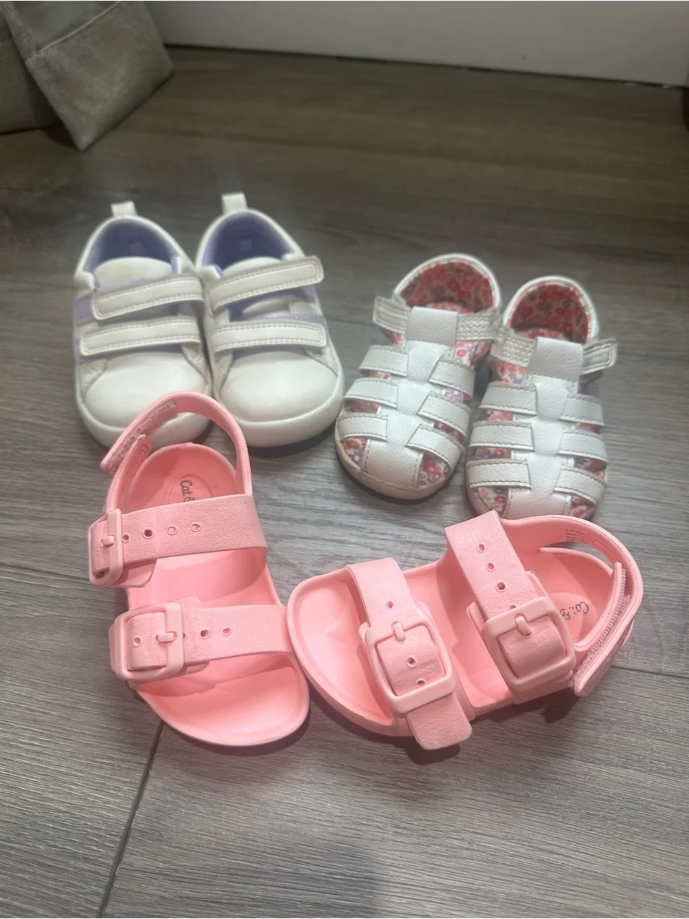 Cat & Jack & Wonder Nation Toddler Girl Bundle Shoes. Comfortable everyday wear!